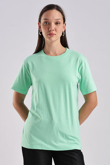 Women's Mint Green Oversized T-Shirt