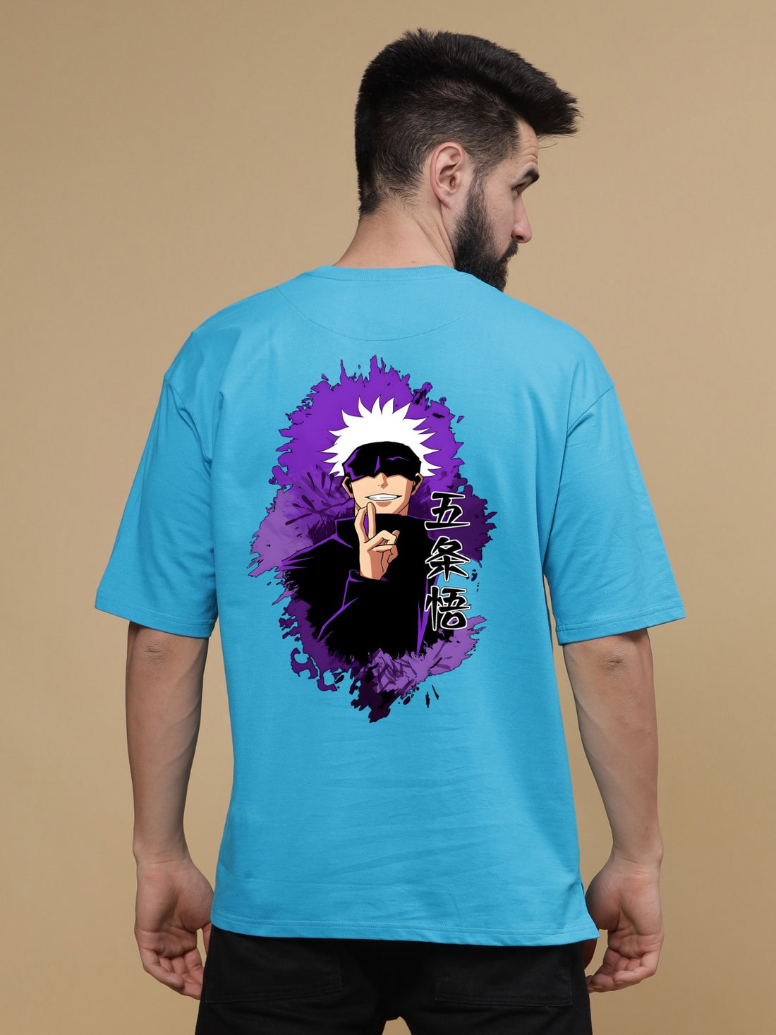 Gojo Round Neck Oversized T-Shirt