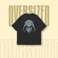 Moon knight Round Neck Oversized T-Shirt
