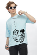Yuta Round Neck Oversized T-Shirt