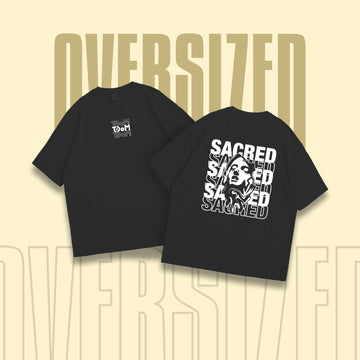 Sacred Round Neck Oversized T-Shirt