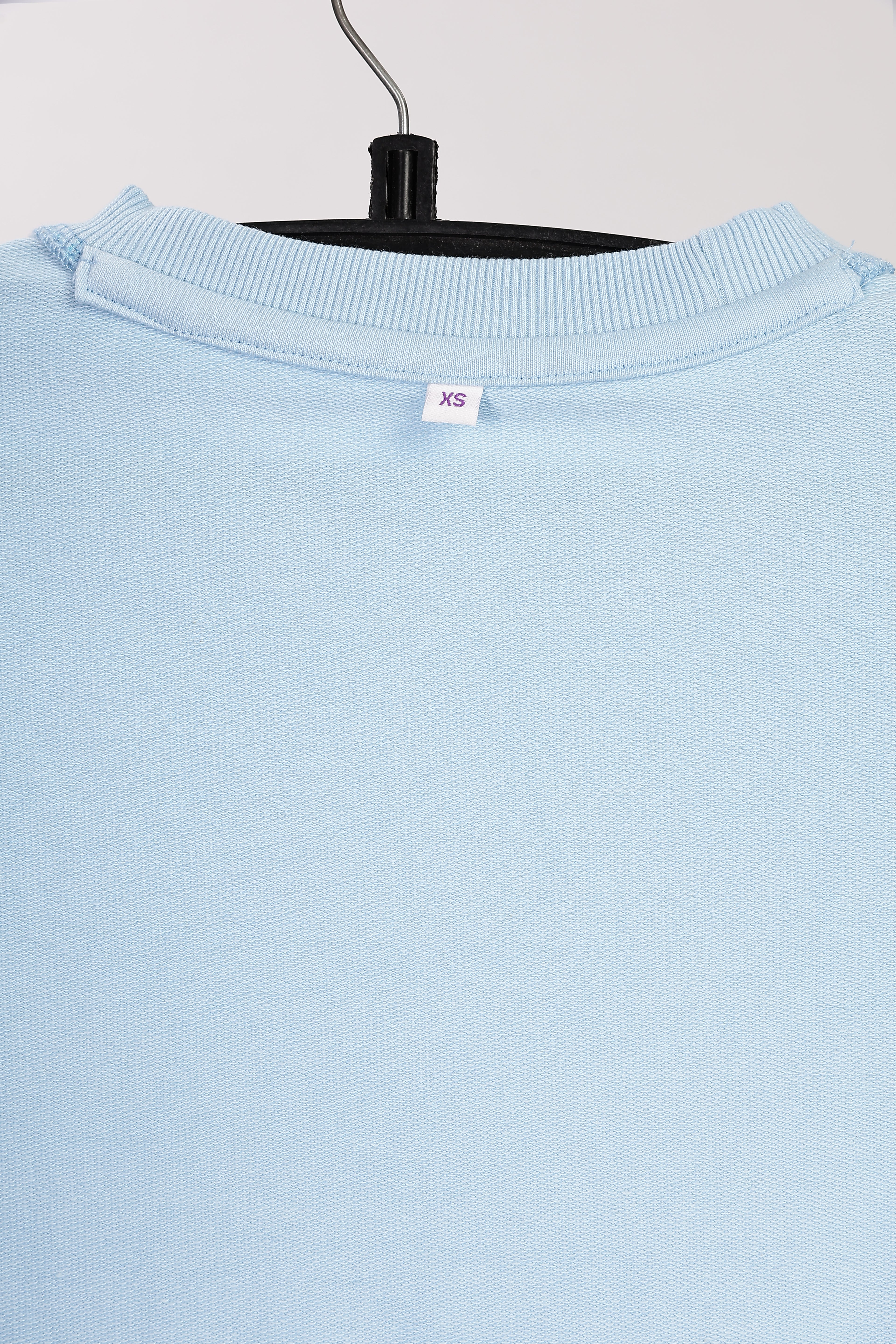 French Terry Light Pastel Blue Co-ord Set
