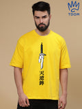 Fushiguro Toji Round Neck Oversized T-Shirt