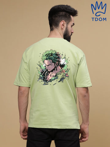 One Piece Round Neck Oversized T-Shirt