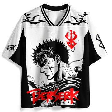 BLACK RAGE GRAPHIC JERSEY