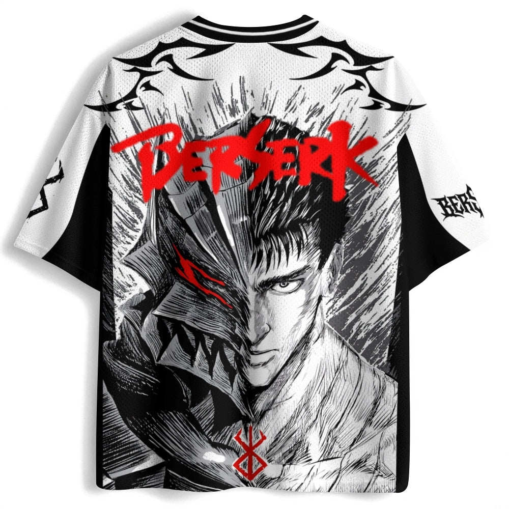 BLACK RAGE GRAPHIC JERSEY