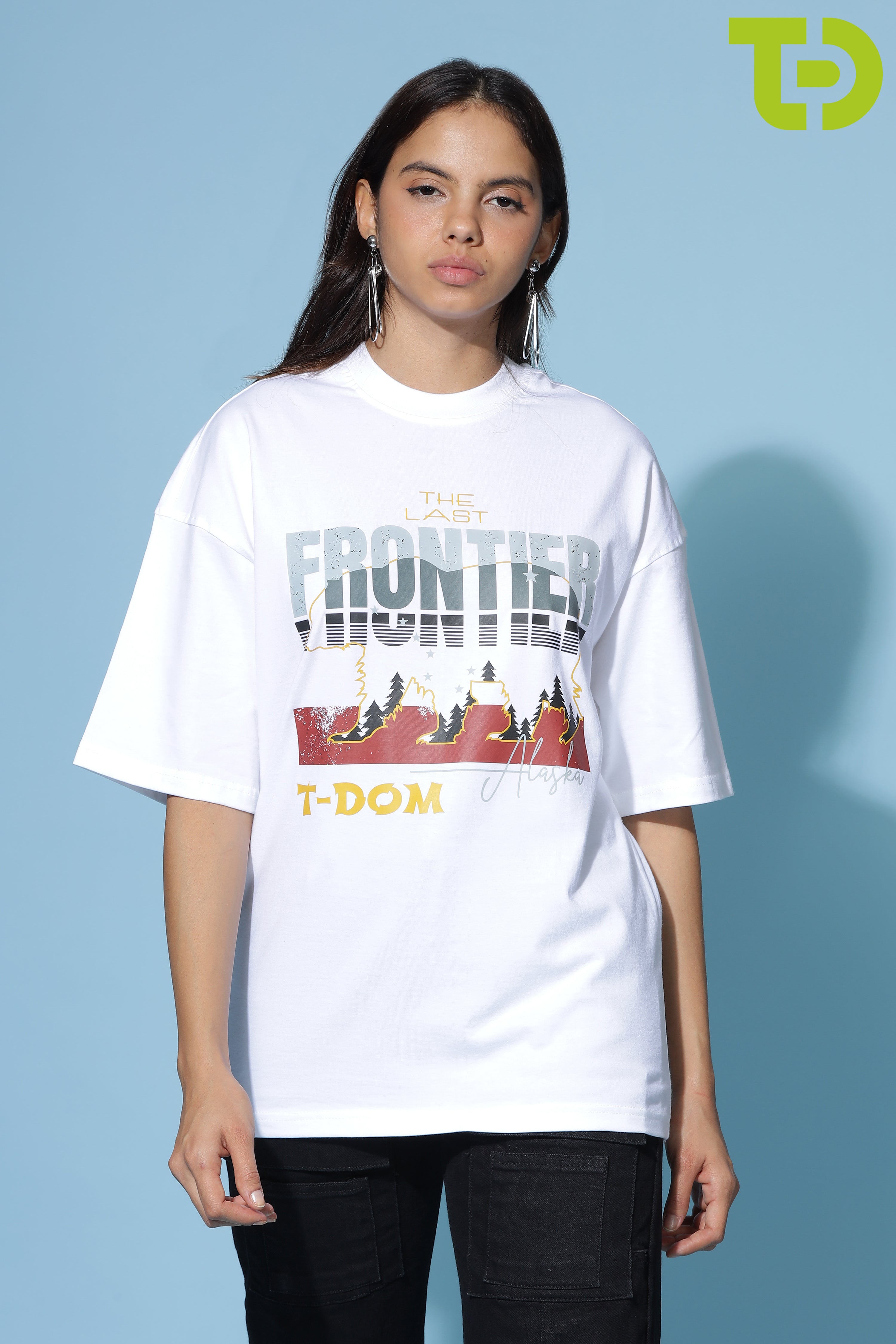 The Last Frontier Oversized Tshirt