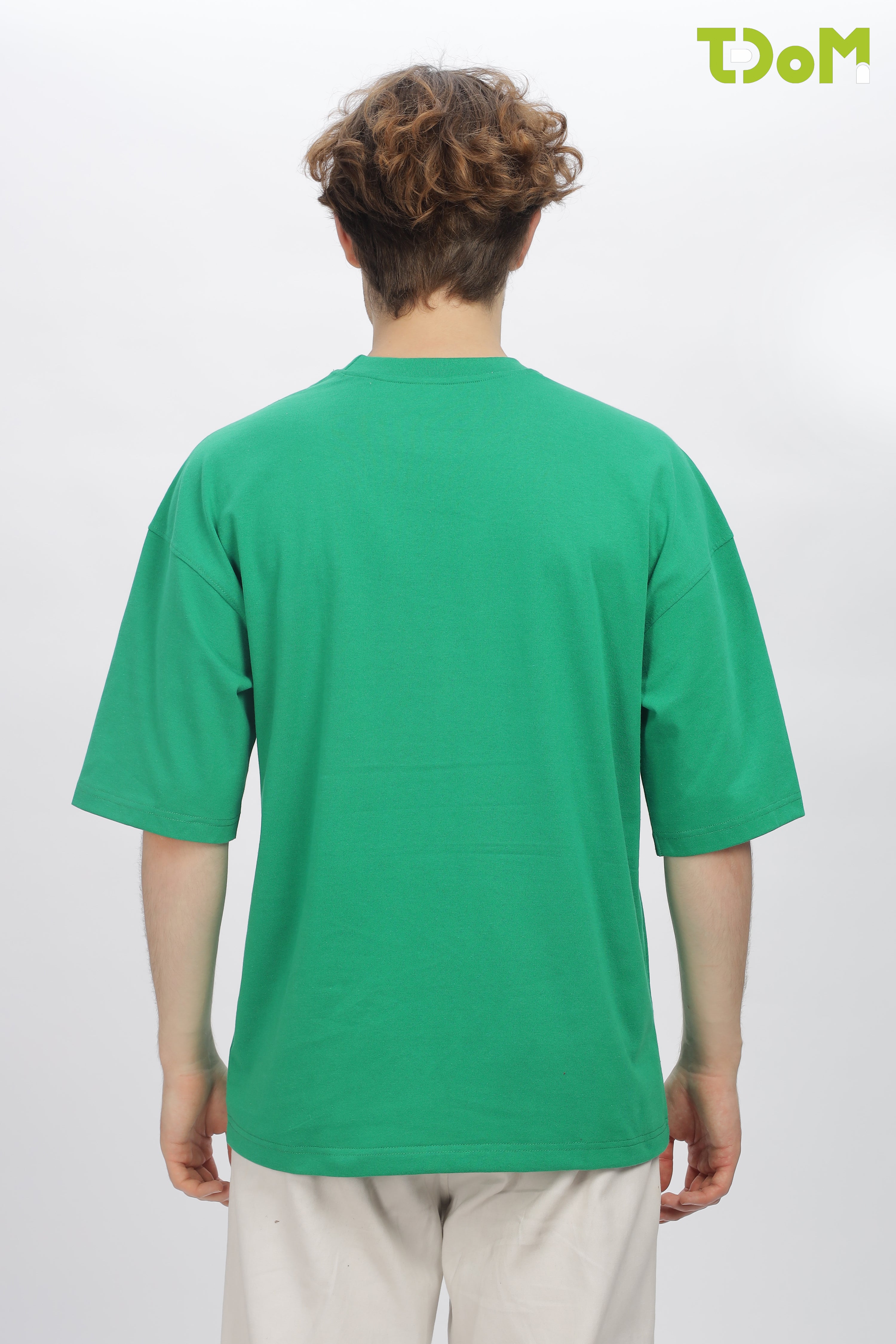 Men's Green Oversized T-Shirt