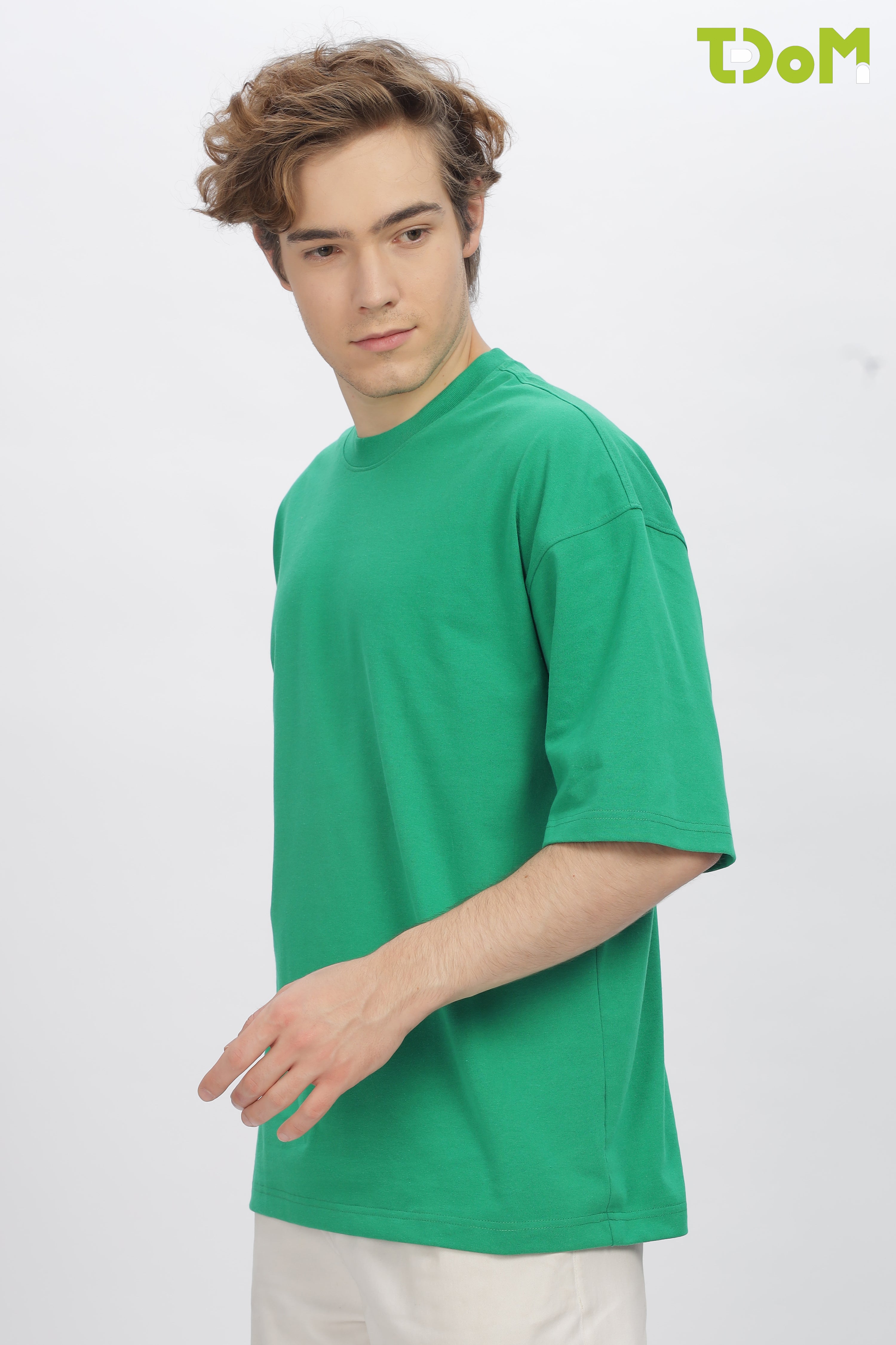 Men's Green Oversized T-Shirt