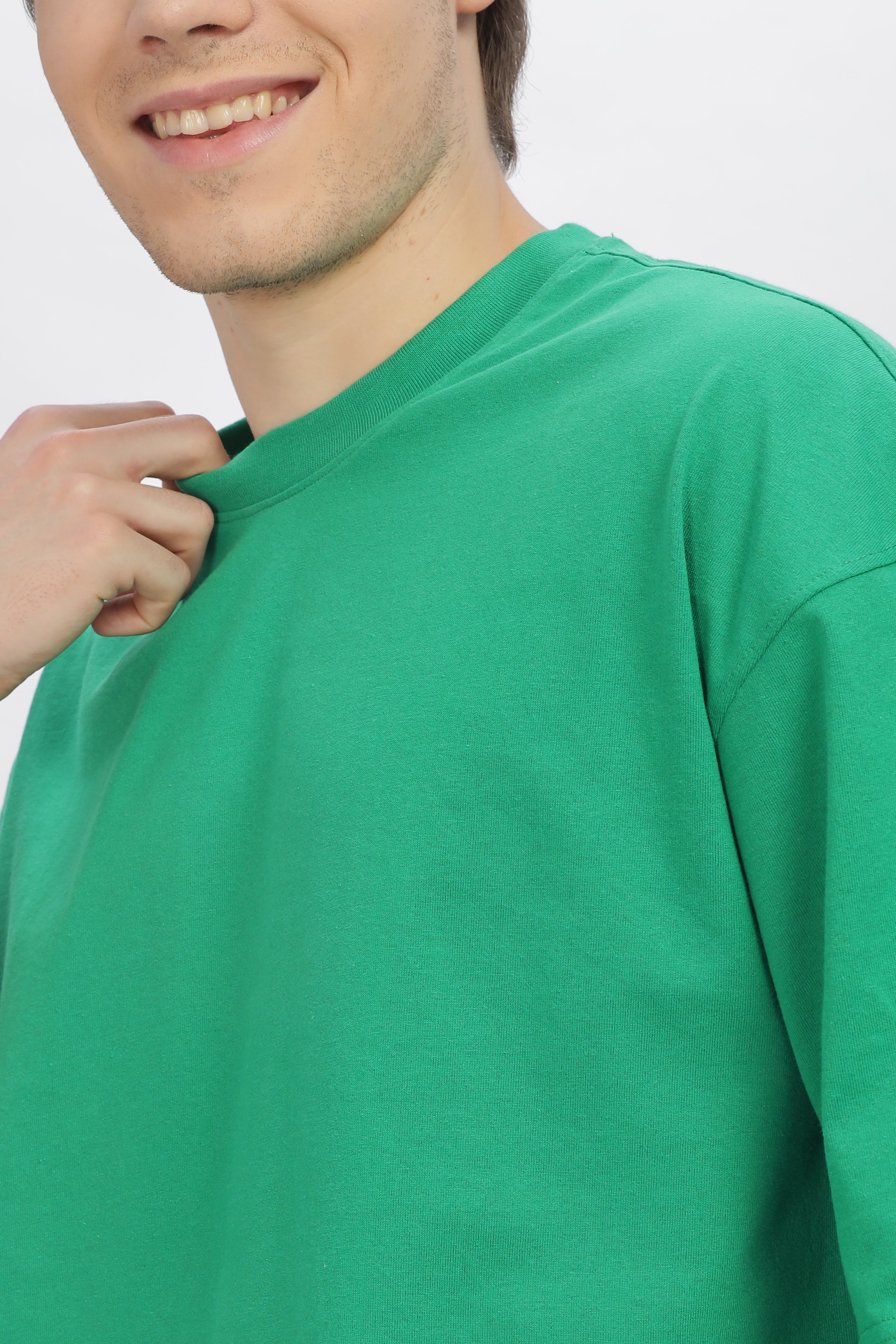 Men's Green Oversized T-Shirt