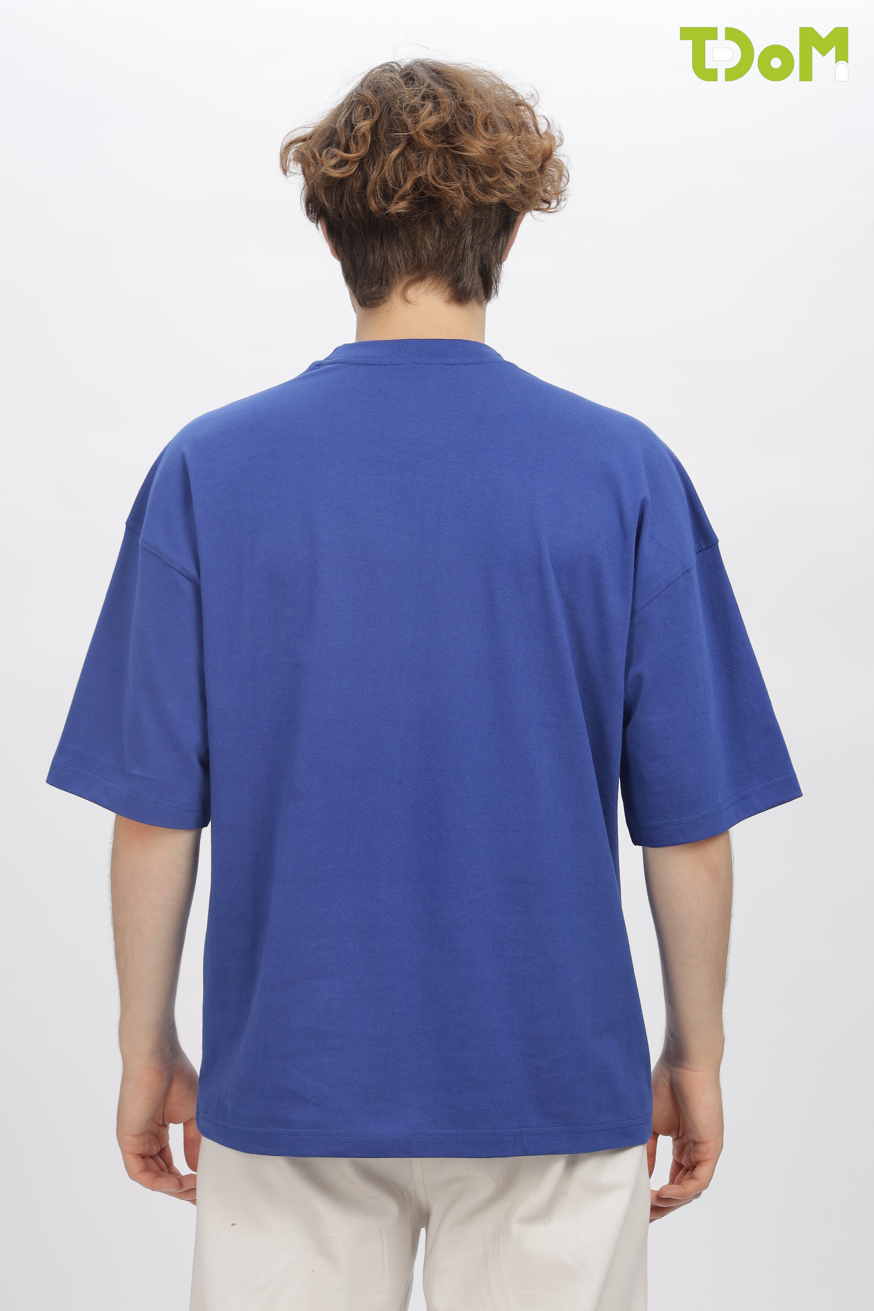 Men's Blue Oversized T-Shirt