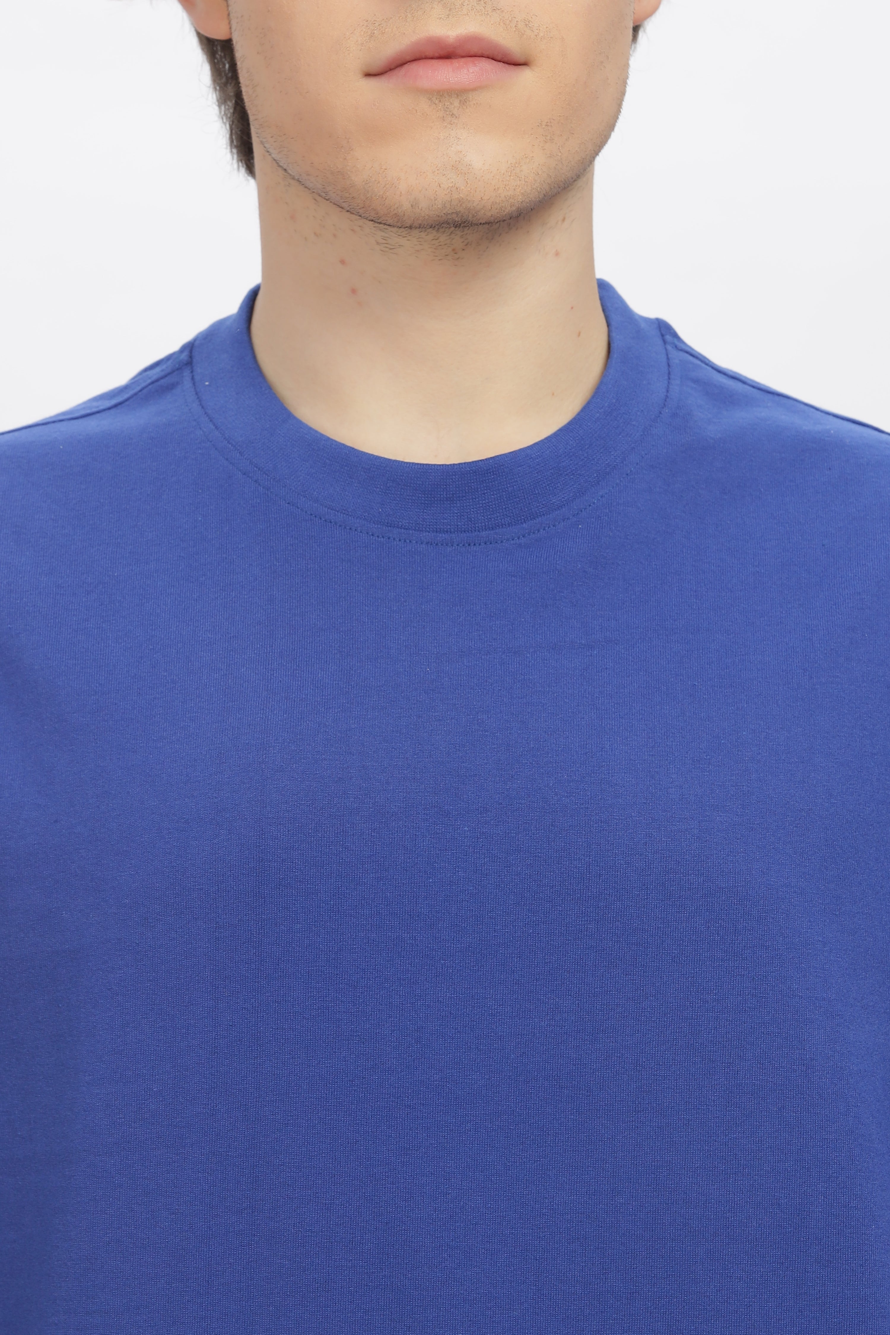 Men's Blue Oversized T-Shirt