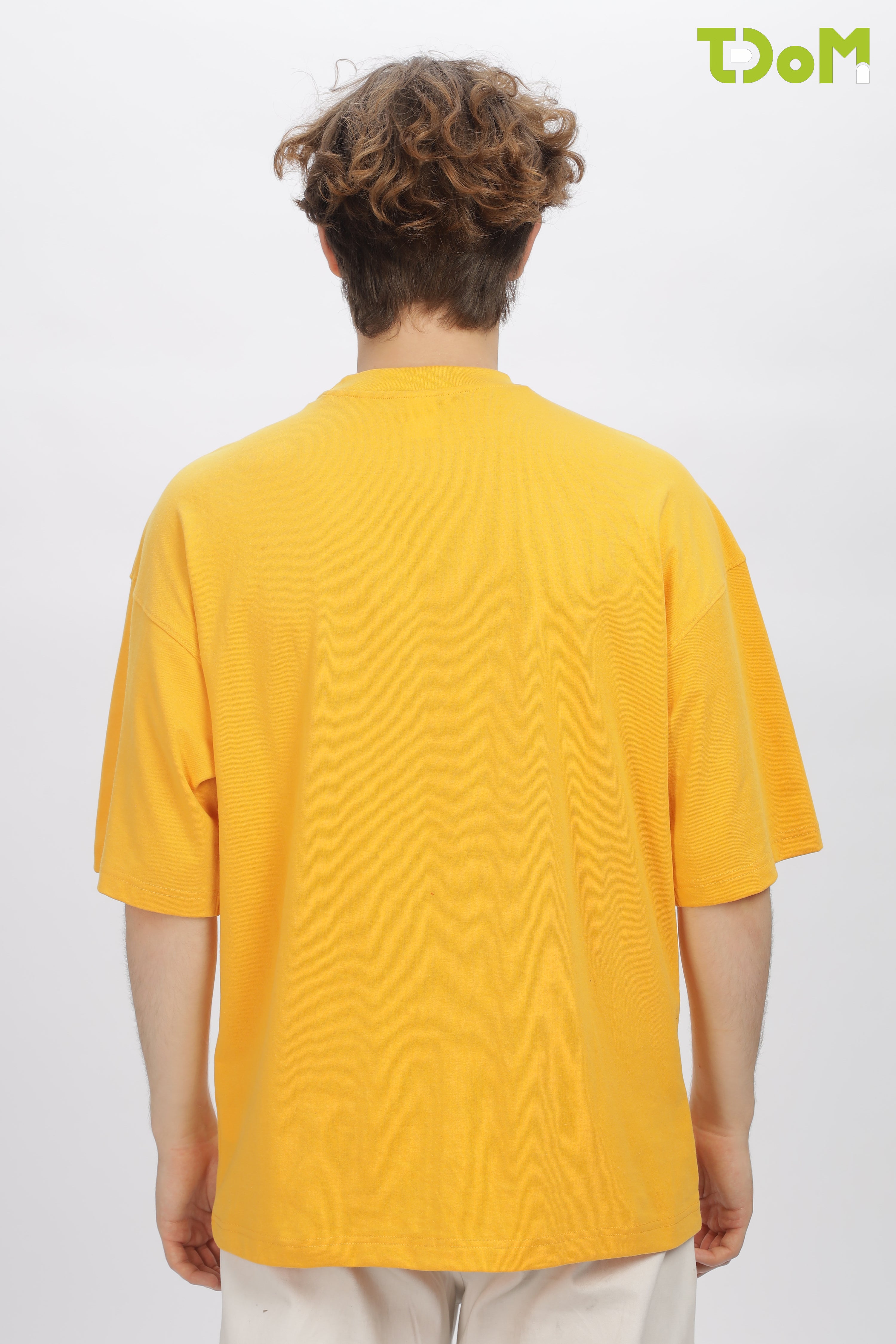 Men's Yellow Oversized T-Shirt