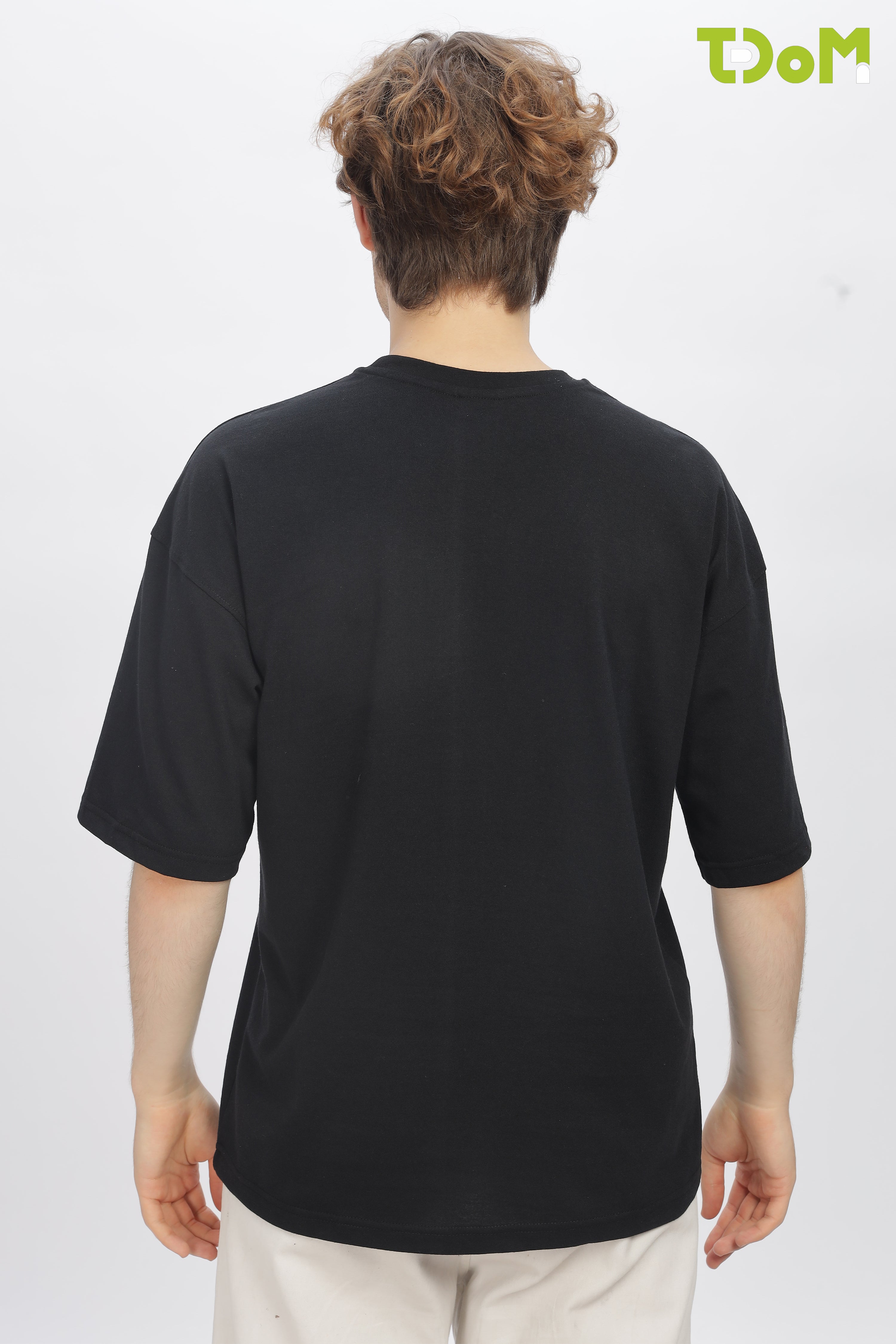 Men's Black Oversized T-Shirt