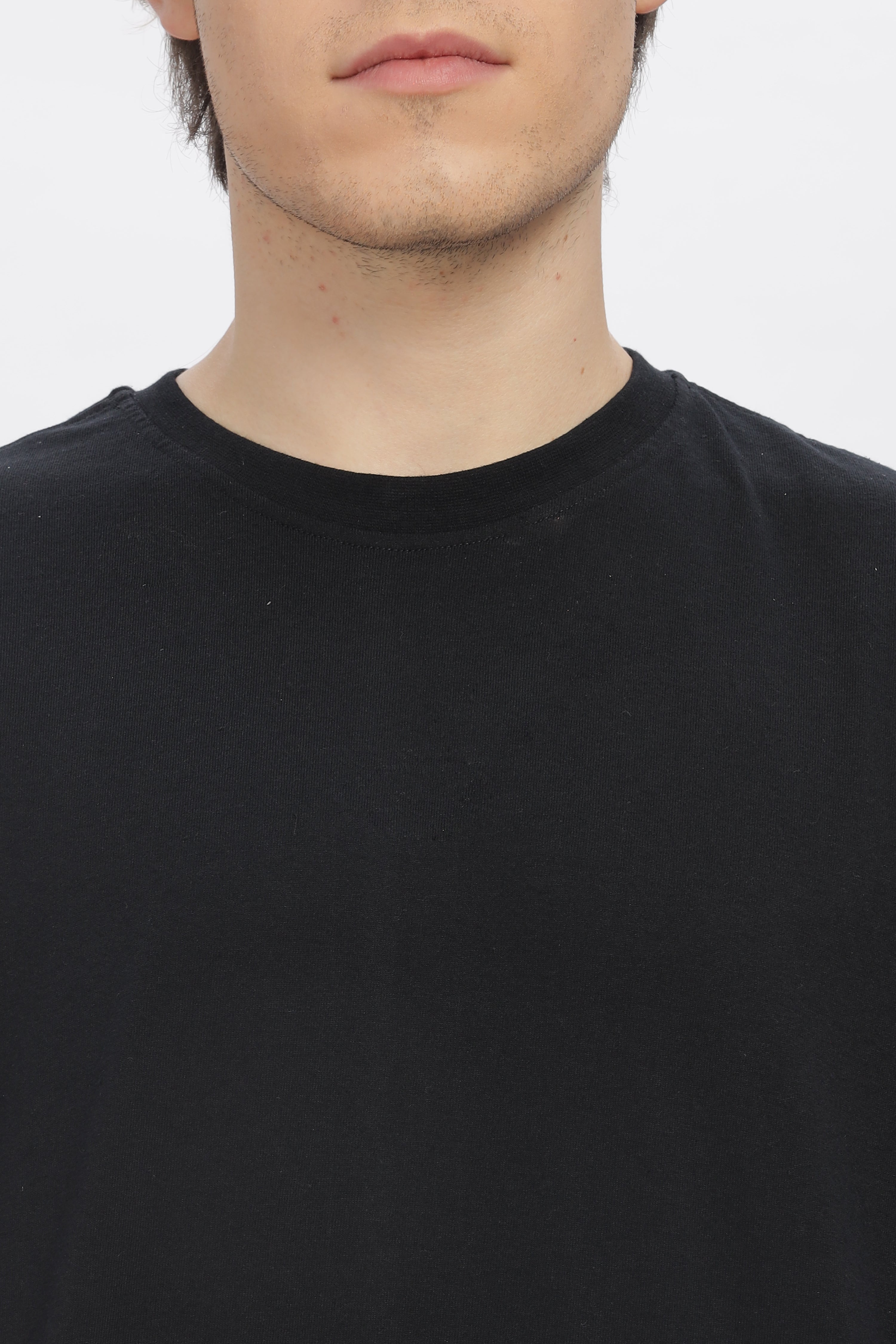 Men's Black Oversized T-Shirt