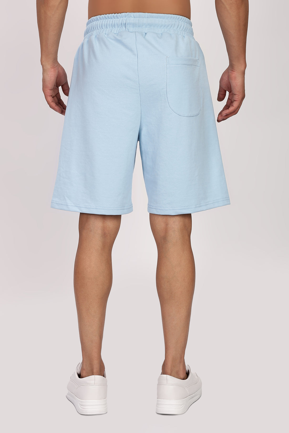 French Terry Light Pastel Blue Co-ord Set