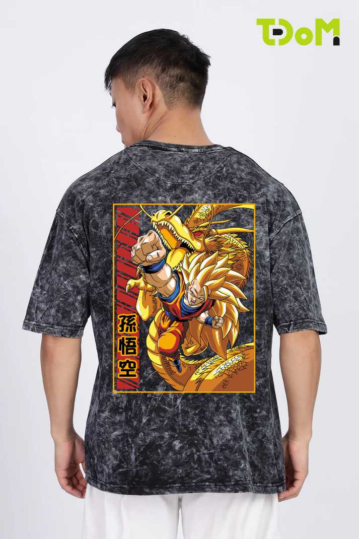 Dragon Ascend Acid Wash Tee