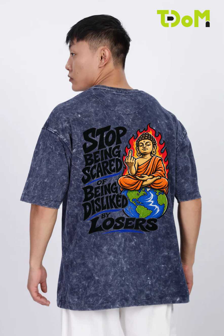 Fearless Mind Acid Wash Tee