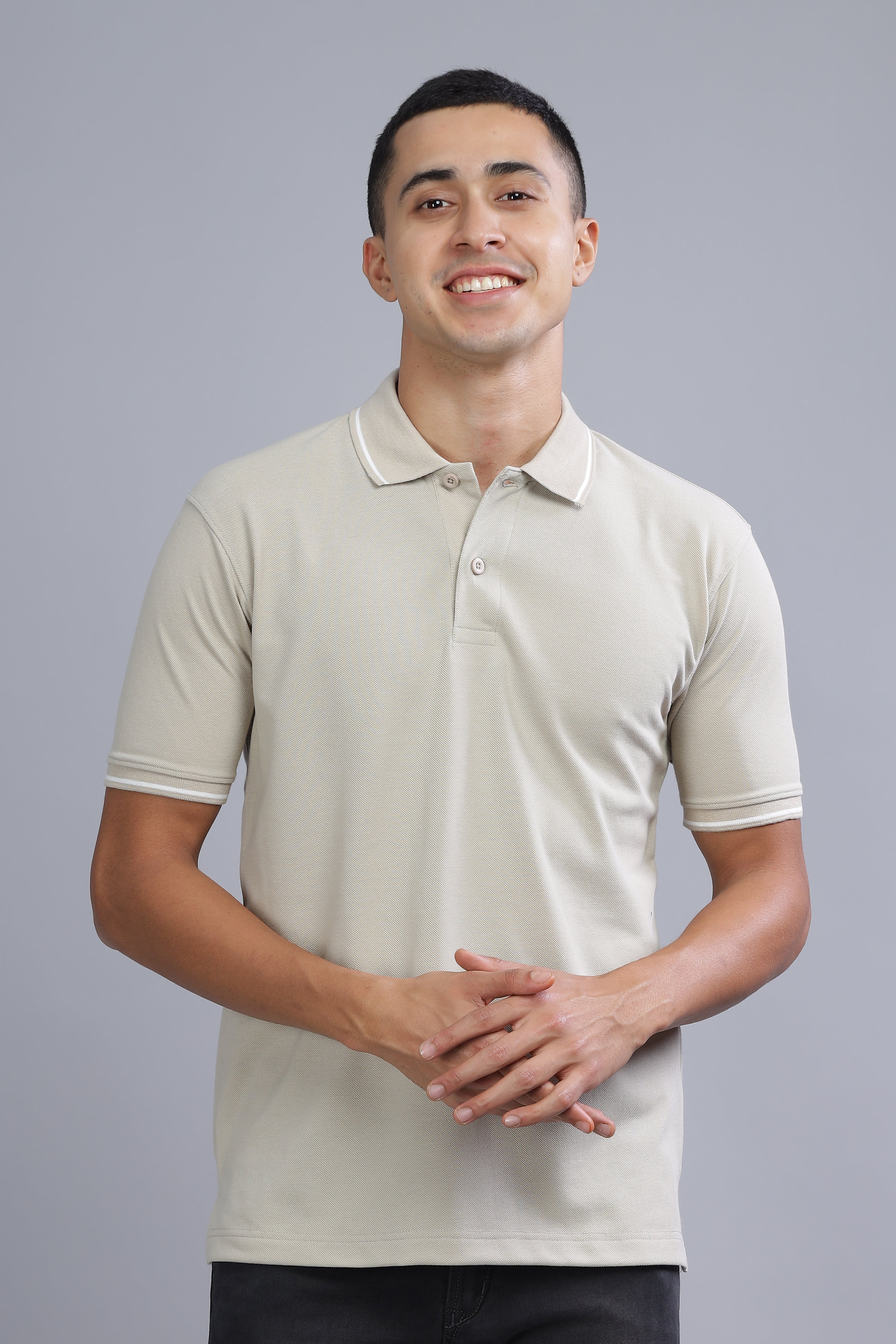 TDoM Polo T-shirt with Stripes