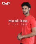 Mobilitee Frost Red Crew Neck T-Shirt