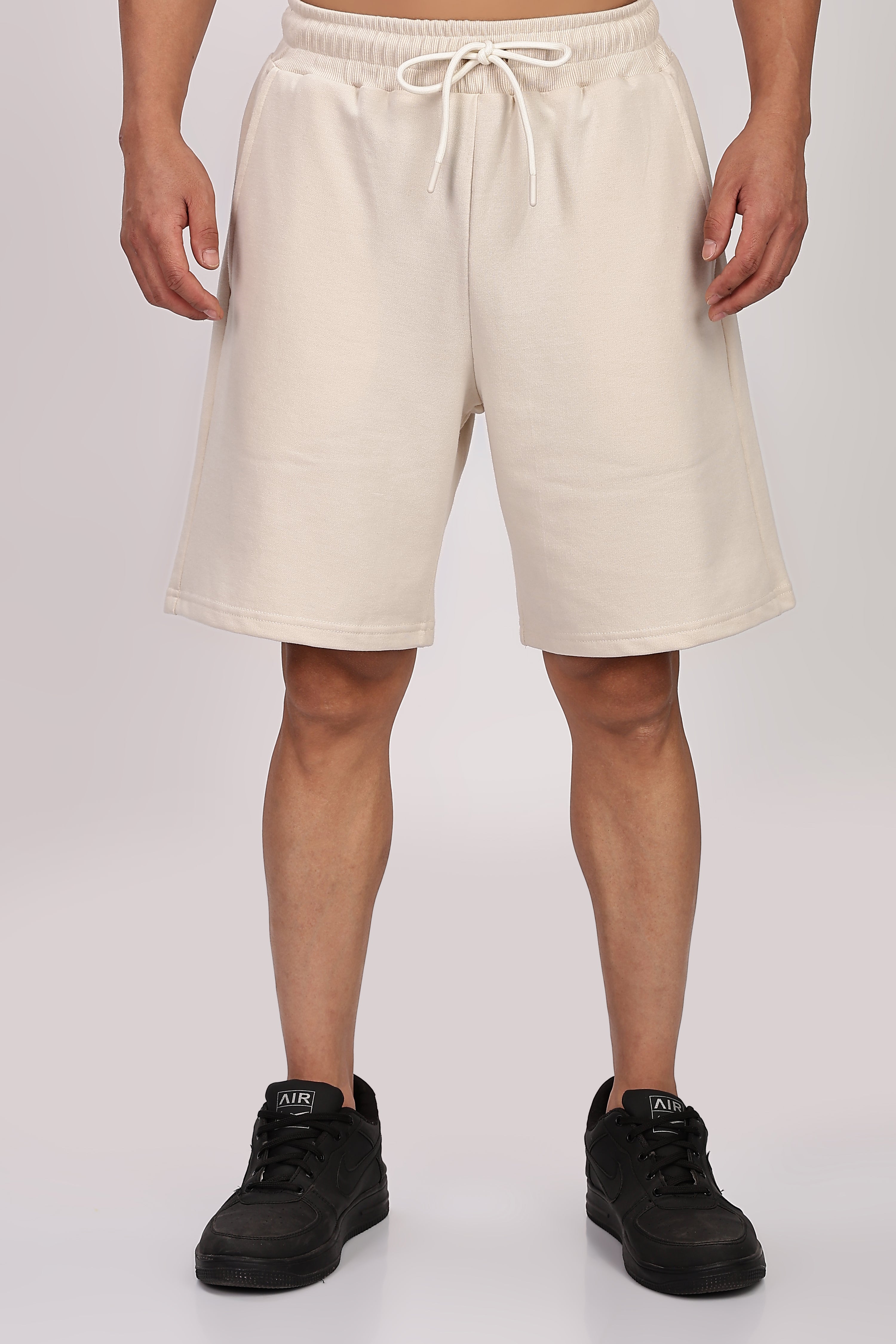 French Terry Beige Co-ord Set