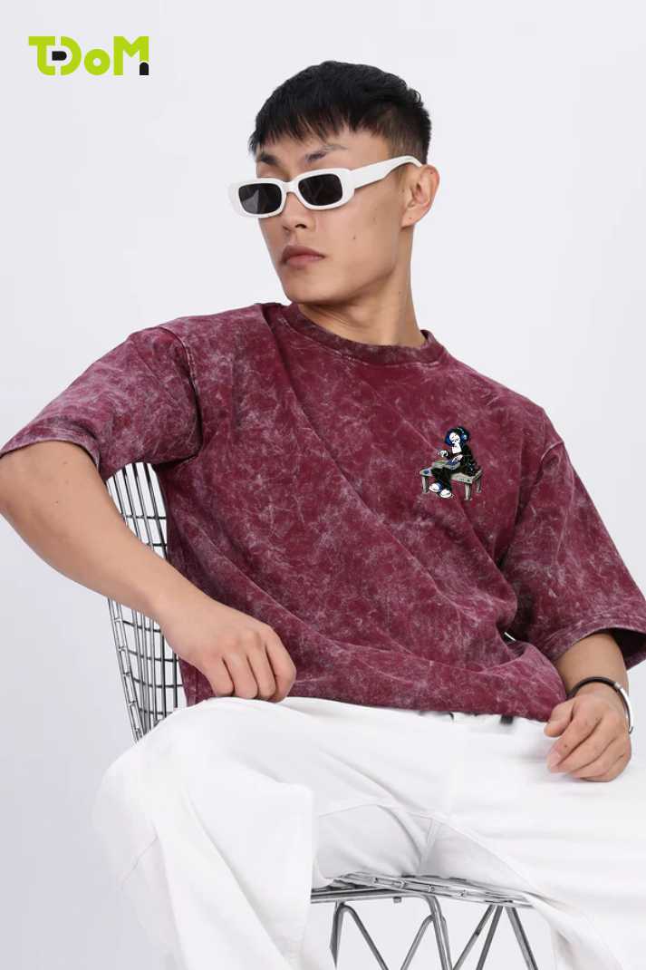 Creative Pulse Acid Wash Tee
