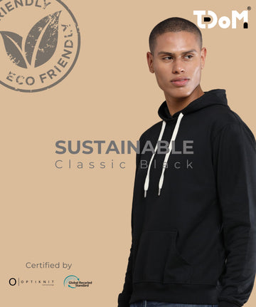 TDOM Men’s Classic Black Hoodie