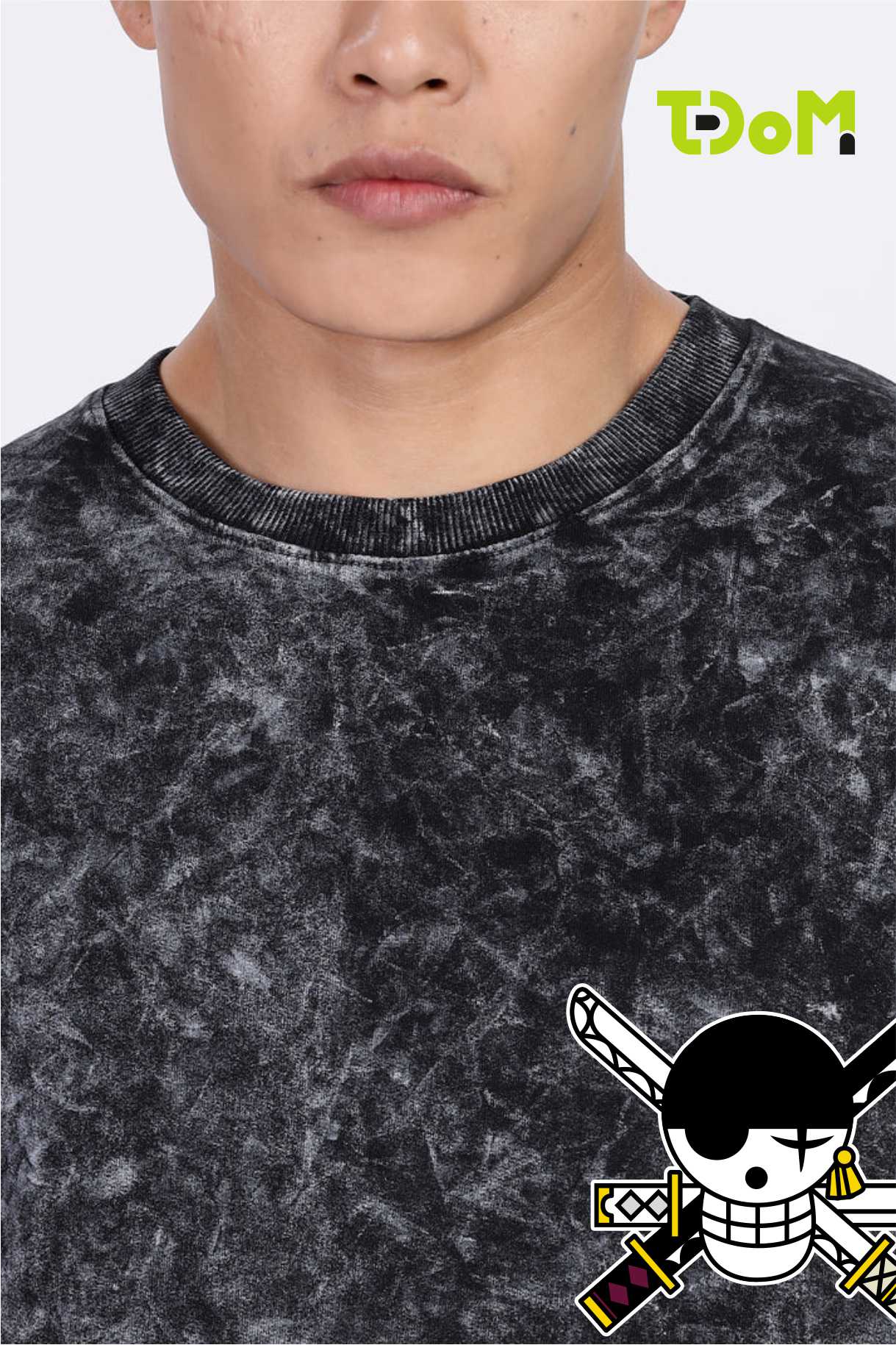 Shadow Drift Acid Wash Tee