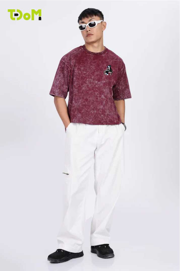 Creative Pulse Acid Wash Tee