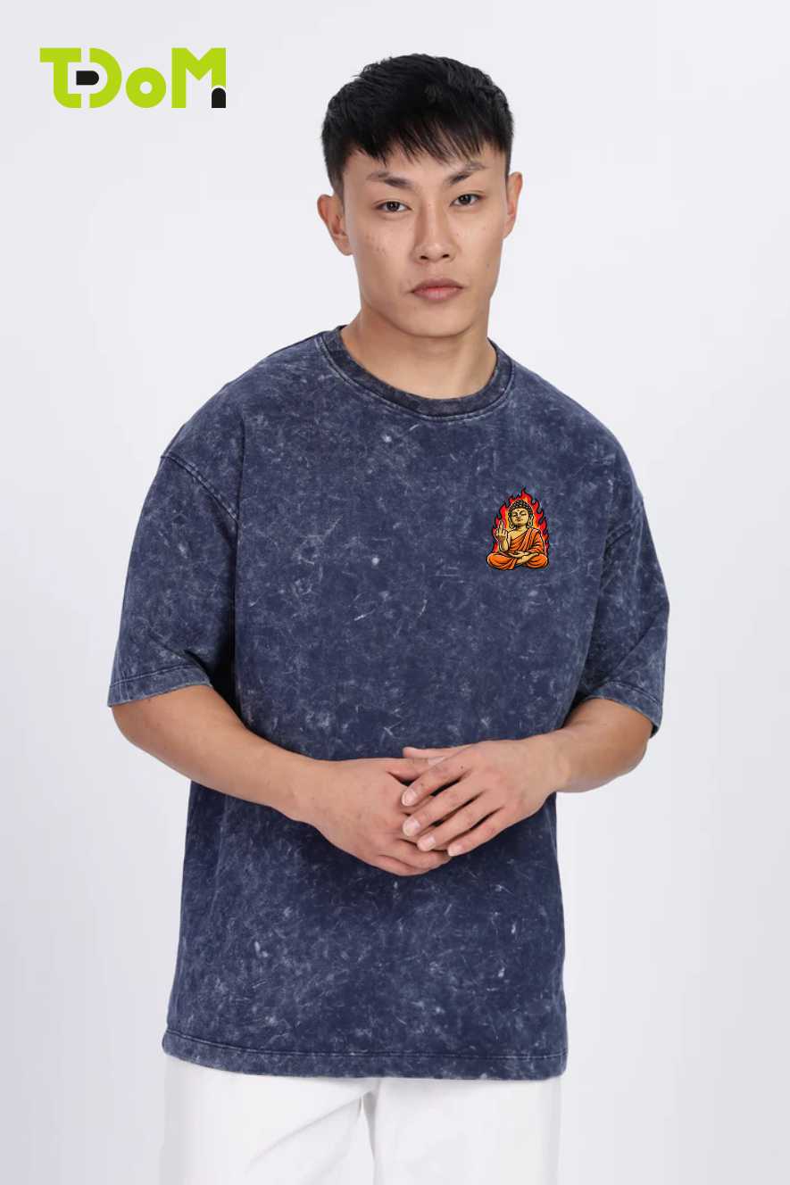 Fearless Mind Acid Wash Tee