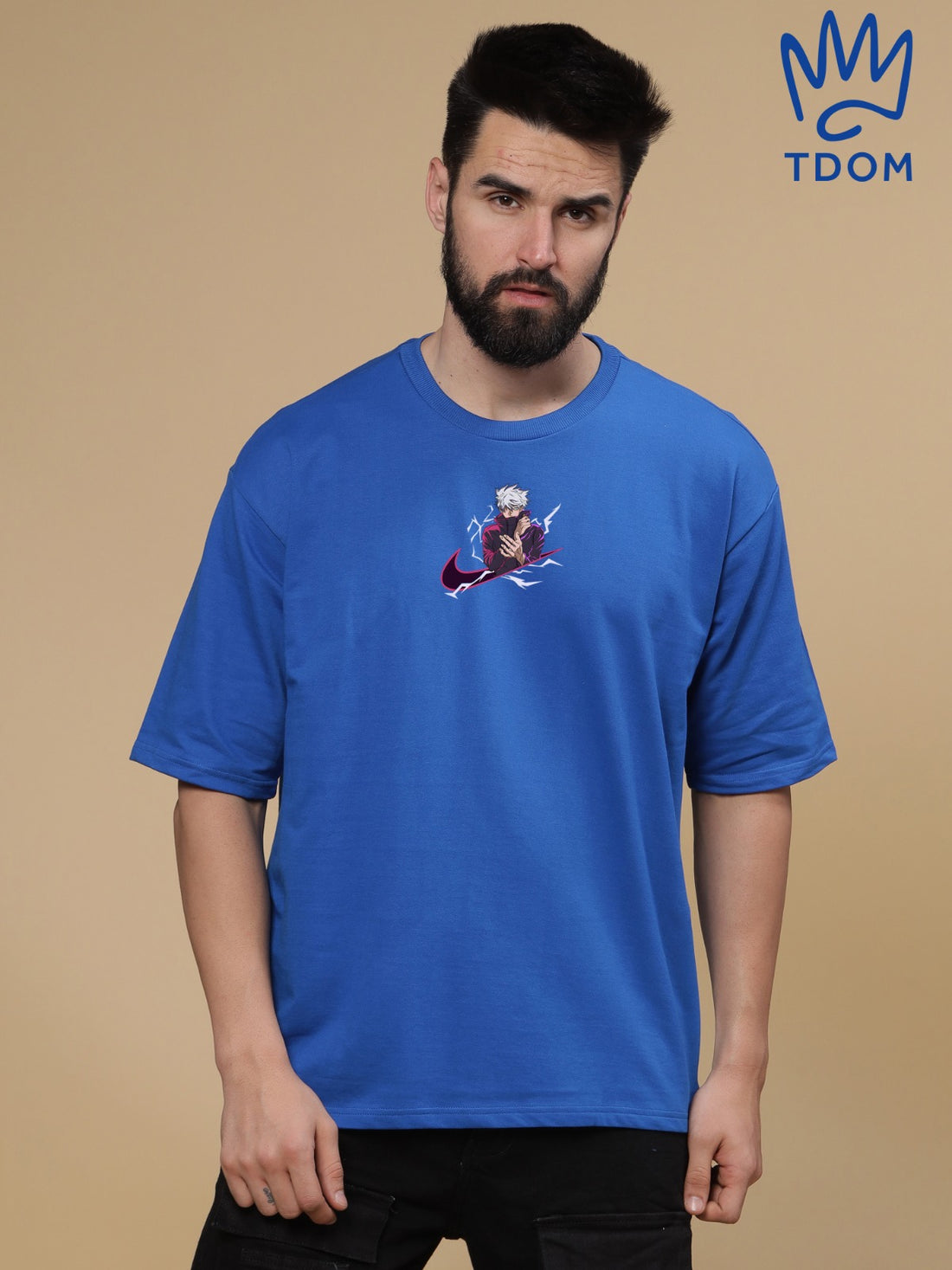 Gojo Round Neck Oversized T-Shirt