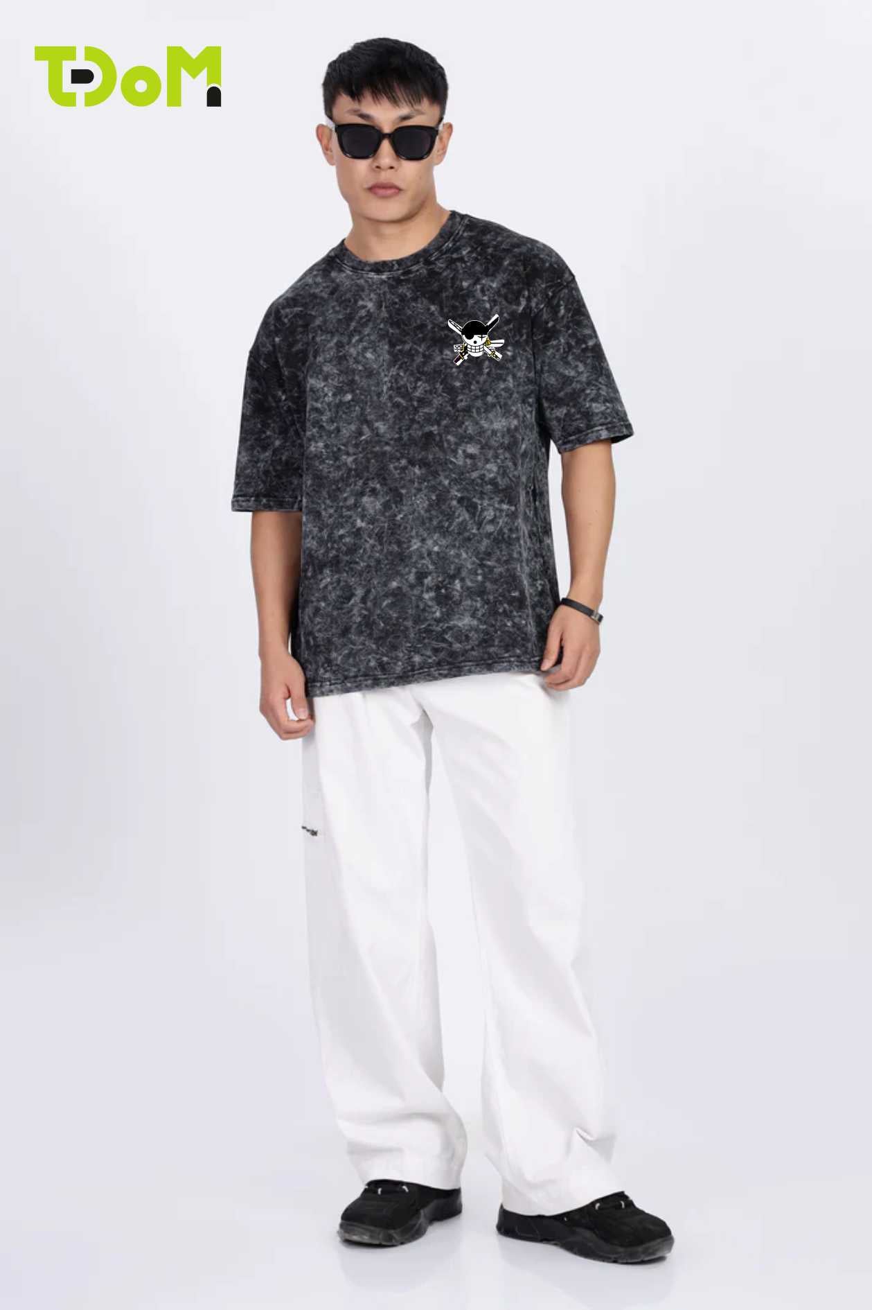 Shadow Drift Acid Wash Tee