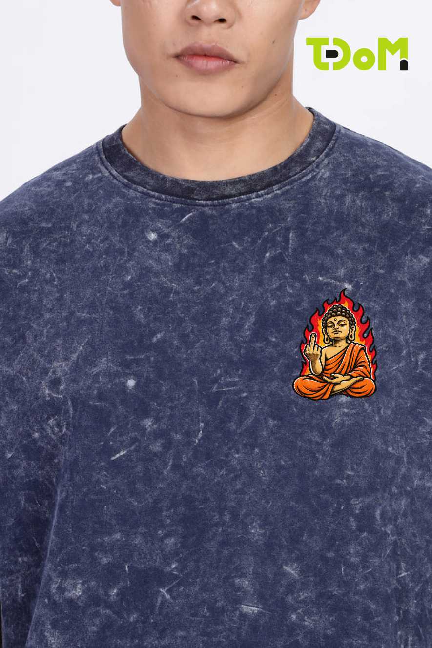 Fearless Mind Acid Wash Tee