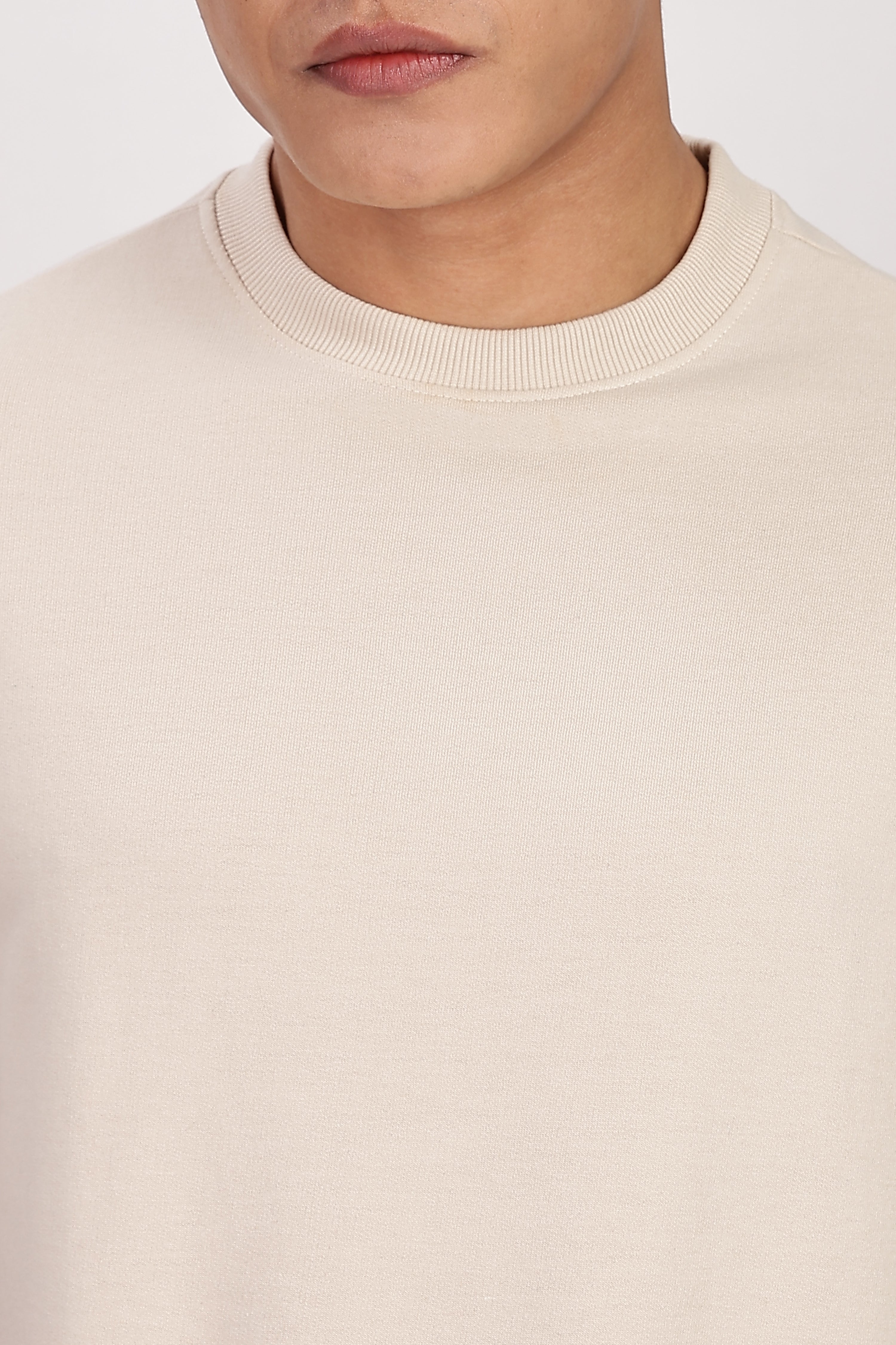 French Terry Beige Co-ord Set