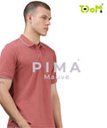 TDOM Men’s MAUVE Premium Polo T-Shirt