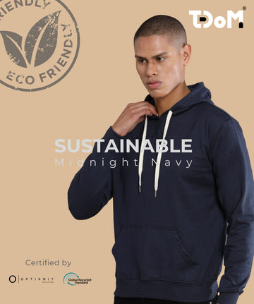 TDOM Men’s Classic Midnight Navy Hoodie
