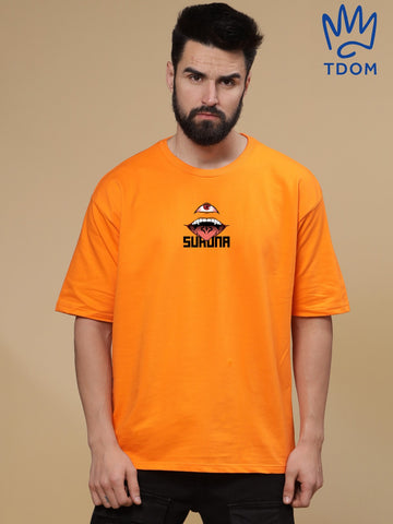 Gojo Sakuna Round Neck Oversized T-Shirt