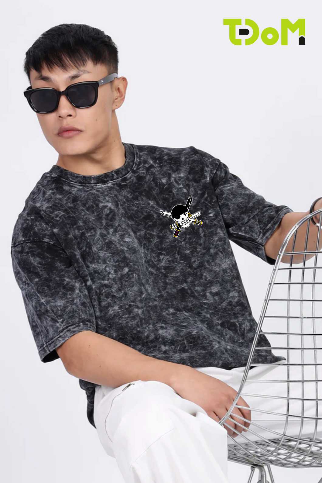 Shadow Drift Acid Wash Tee