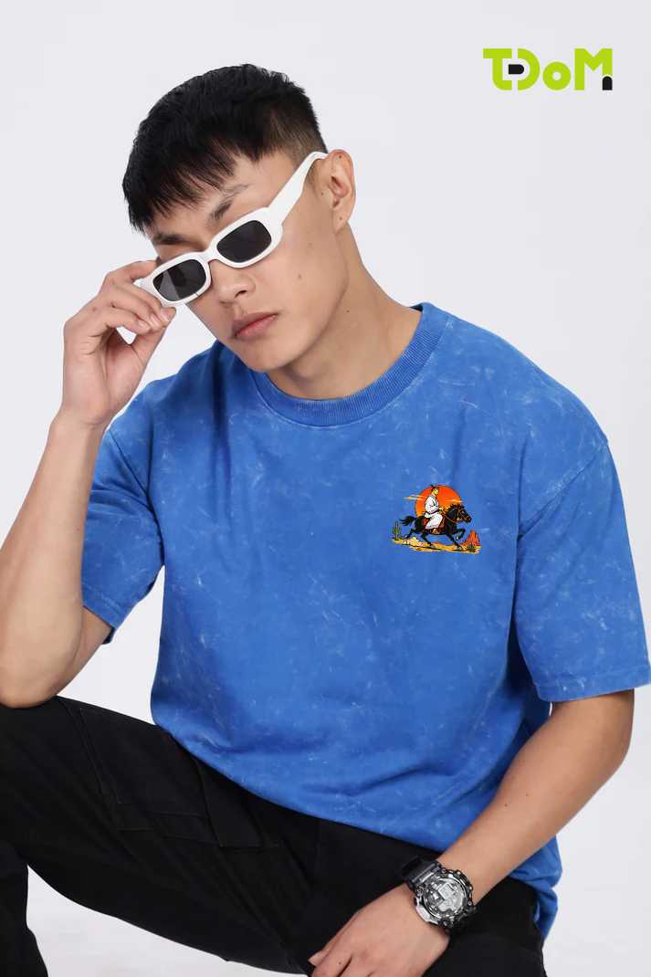 Wanderlust Acid Wash Tee