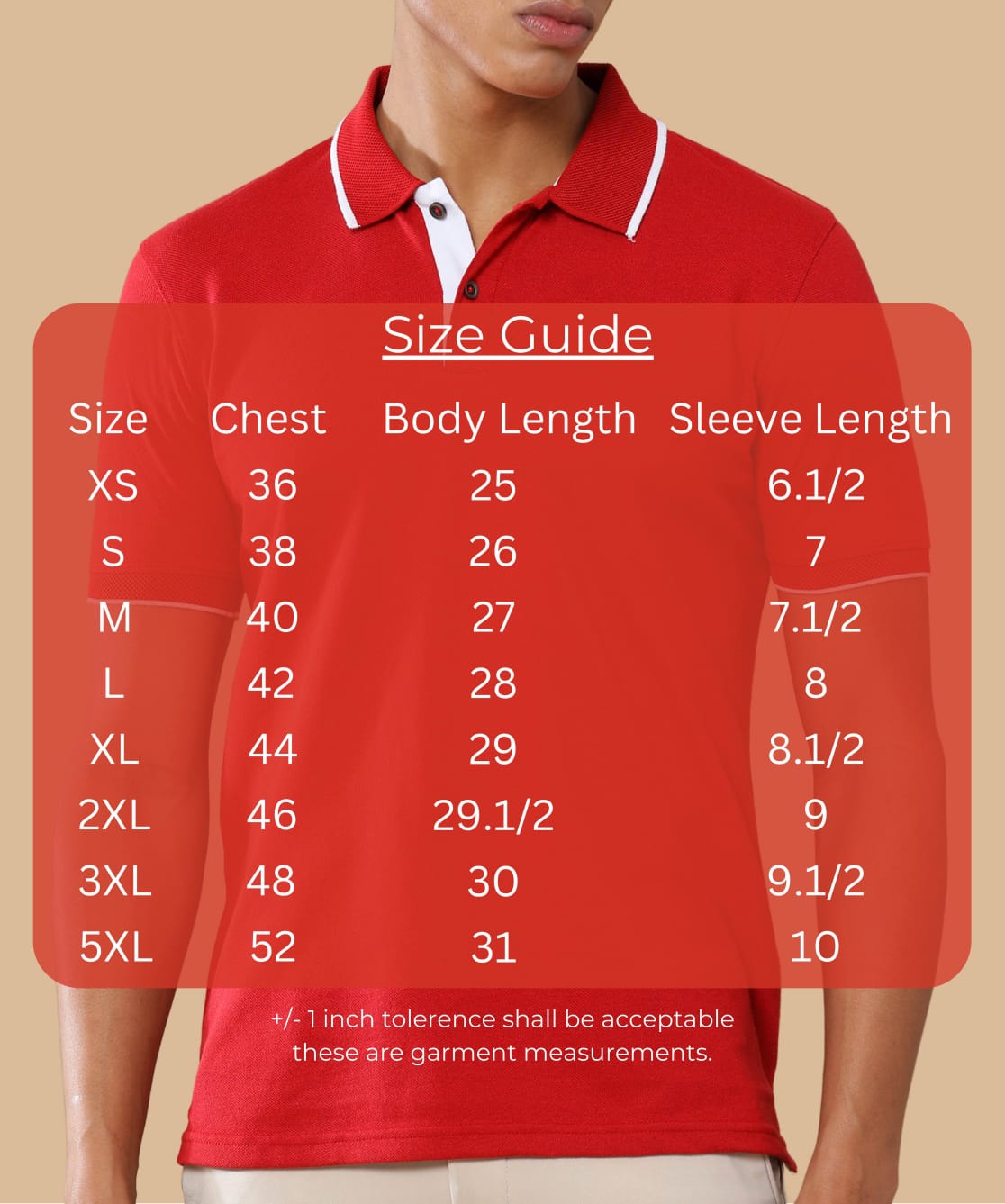 TDOM Men’s Heather Red Sustainable Jacquard Polo T-Shirt