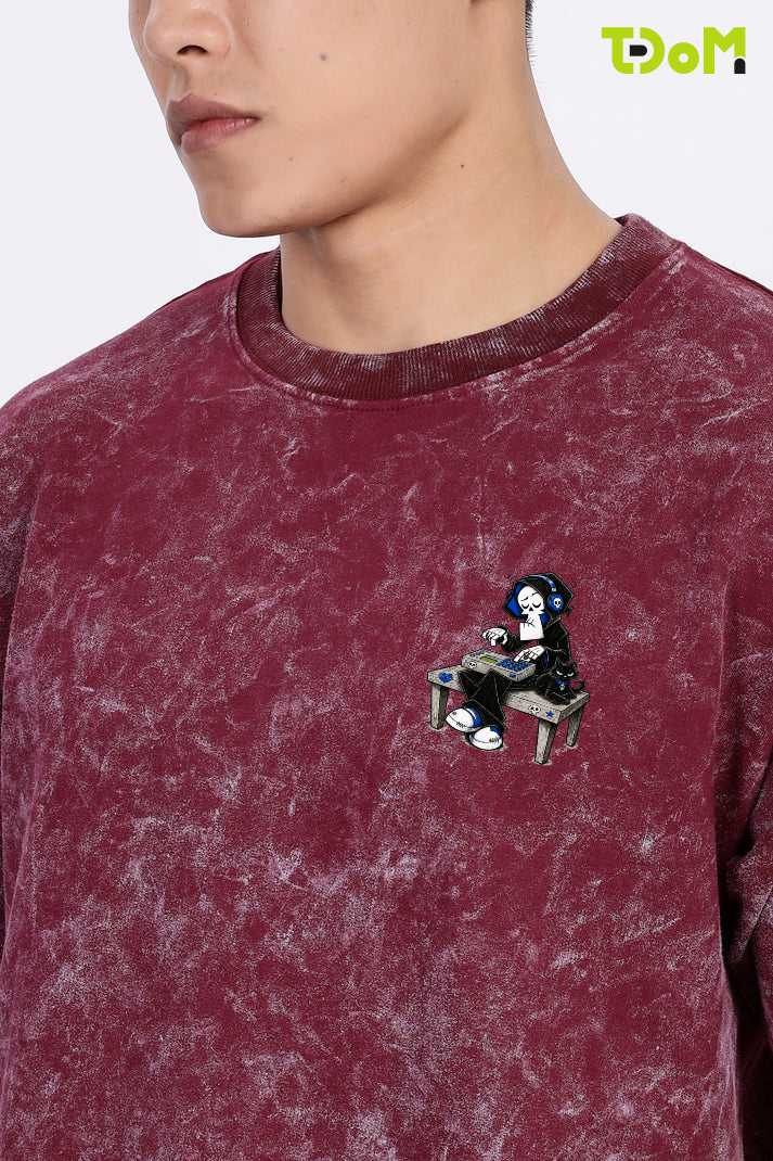 Creative Pulse Acid Wash Tee