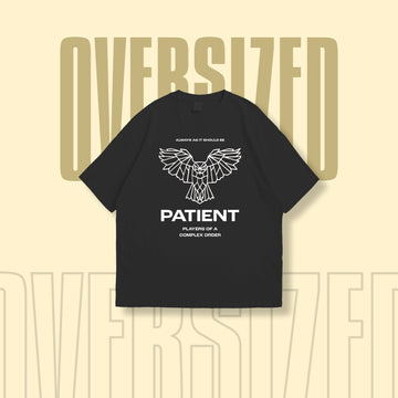 Patient Round Neck Oversized T-Shirt