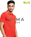 TDOM Men’s RED Premium Polo T-Shirt
