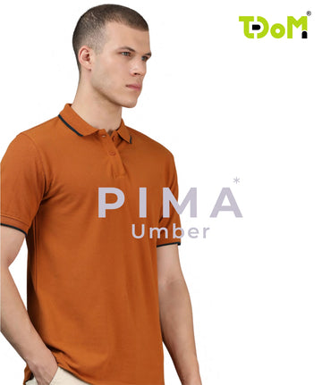TDOM Men’s UMBER Premium Polo T-Shirt