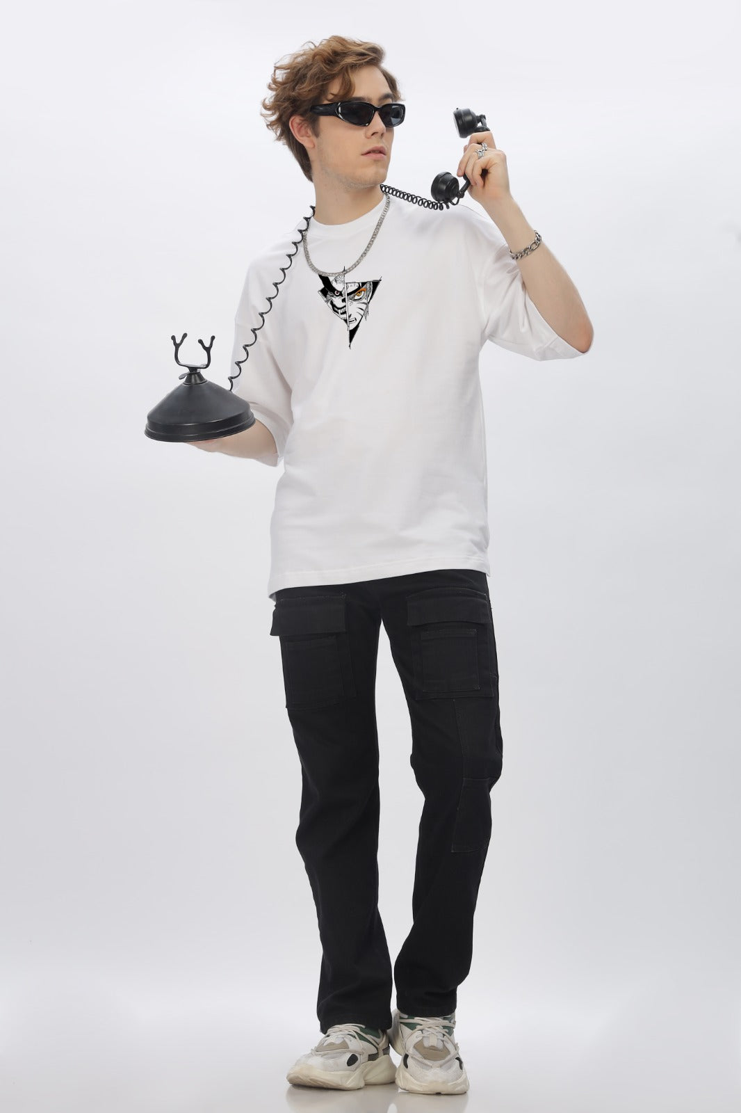 Naruto Round Neck Oversized T-Shirt