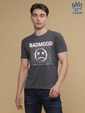 Badmood Lead Grey Basic Tshirt