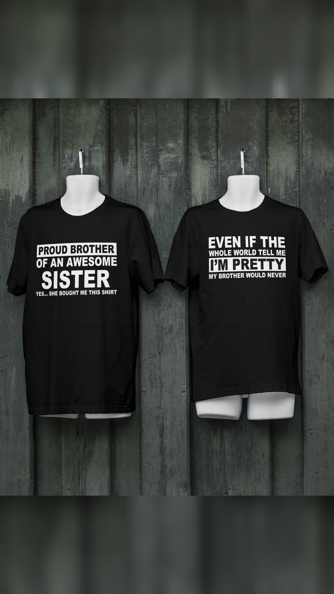Sibling Banter T-shirts