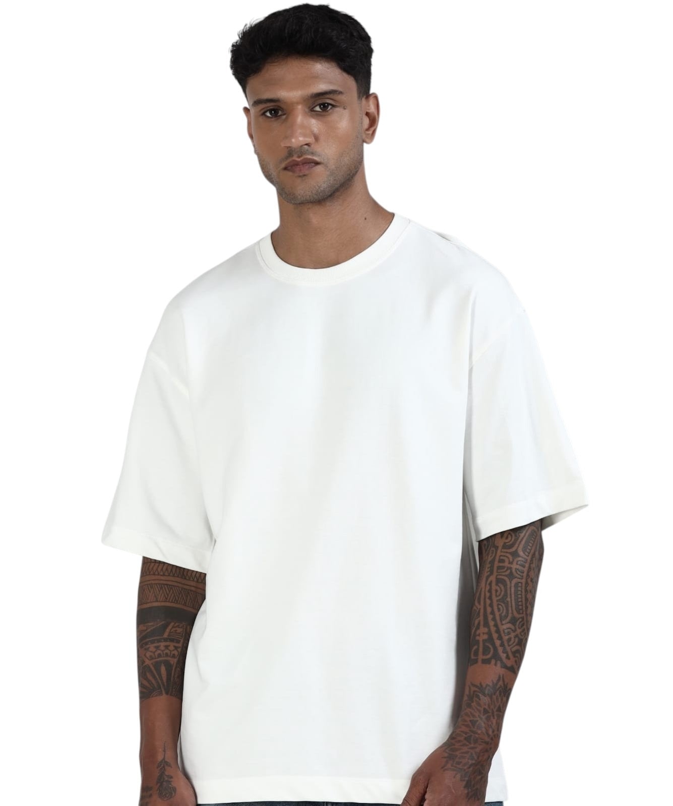 TDOM Men’s WHITE Oversized T-Shirt