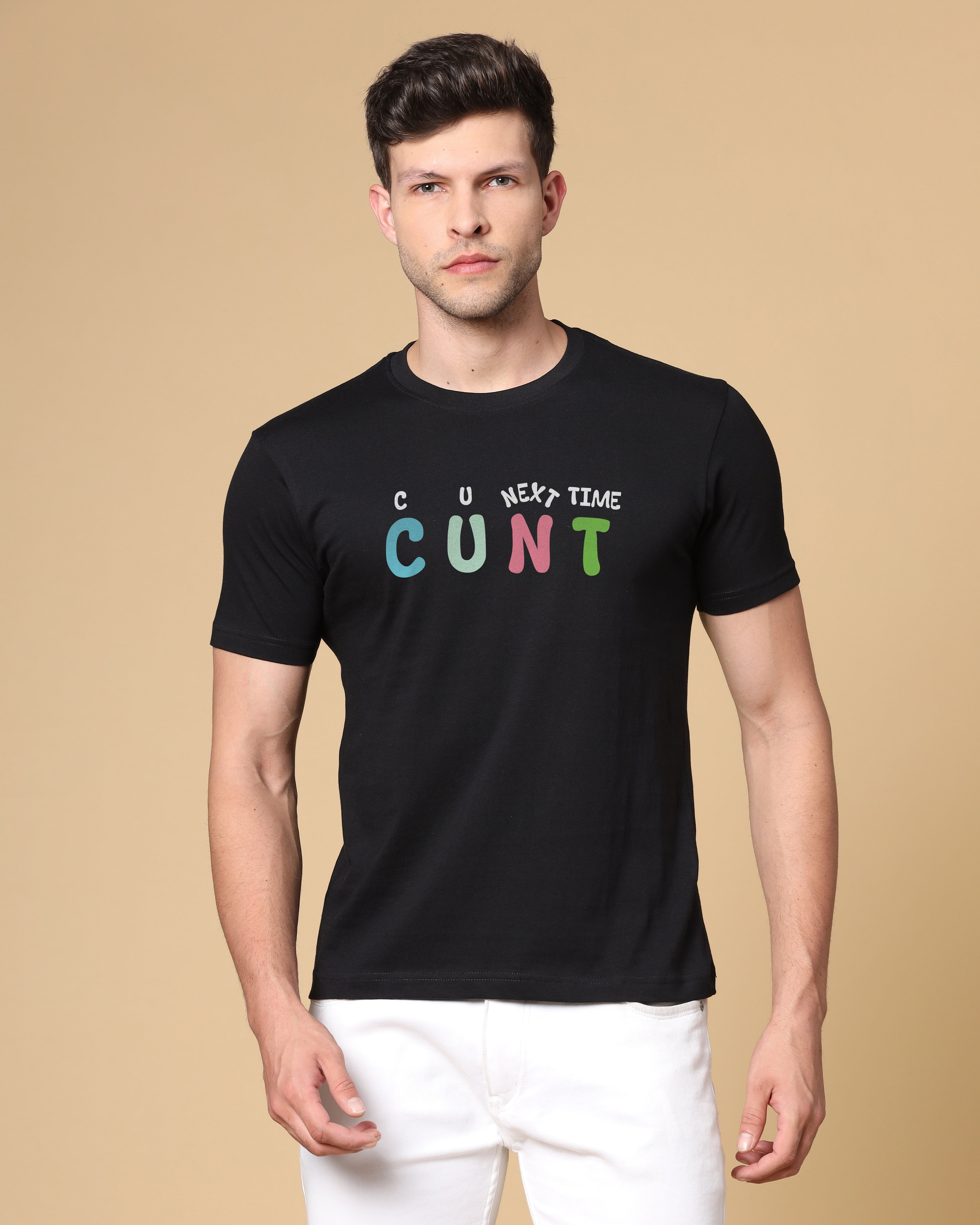 CUNT Regular Round Neck T-shirt