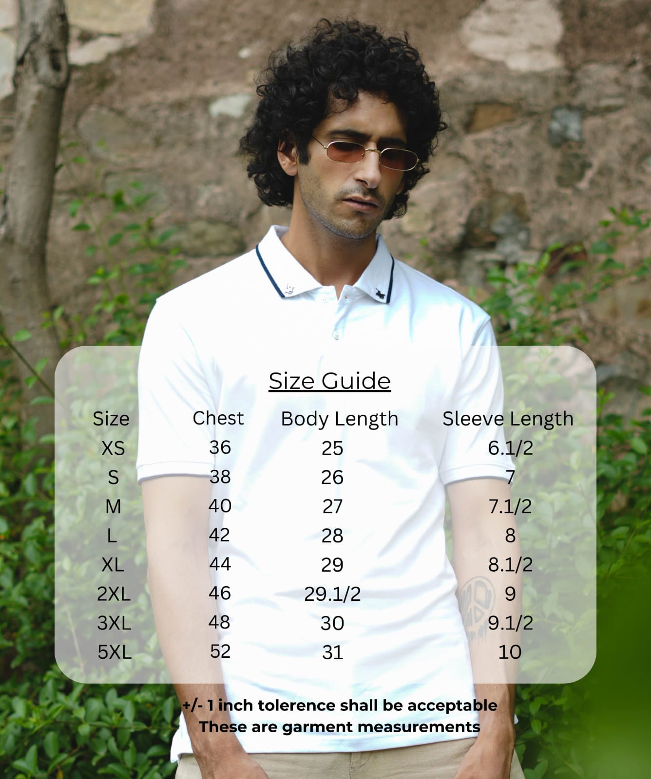 TDOM Men’s WHITE Premium Polo T-Shirt